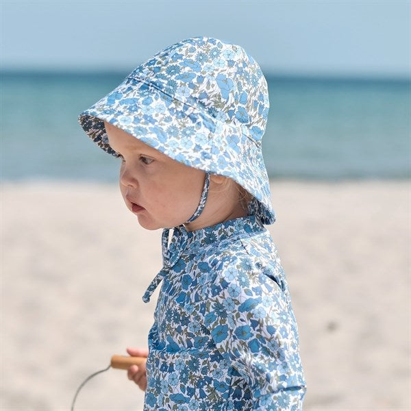 Petit Crabe Poppy & Daisy Frey Sun Hat Liberty© fabric 6