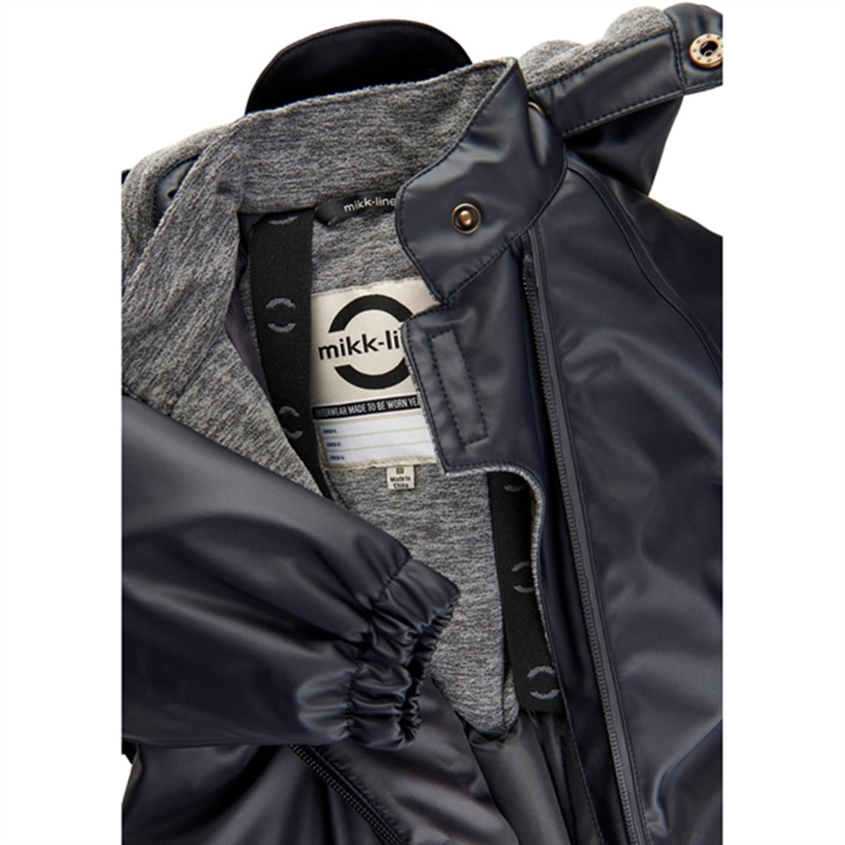 Mikk-Line Rain Suit Dark Navy 2