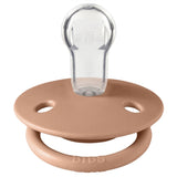 Bibs De Lux Silikone Pacifiers 2-pak Round Pink Plum/Peach