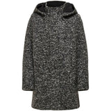 Kids ONLY Dark Grey Melange Sedonna Boucle Wool Jacket