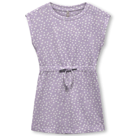 Kids ONLY Purple Rose May AOP Dress Noos