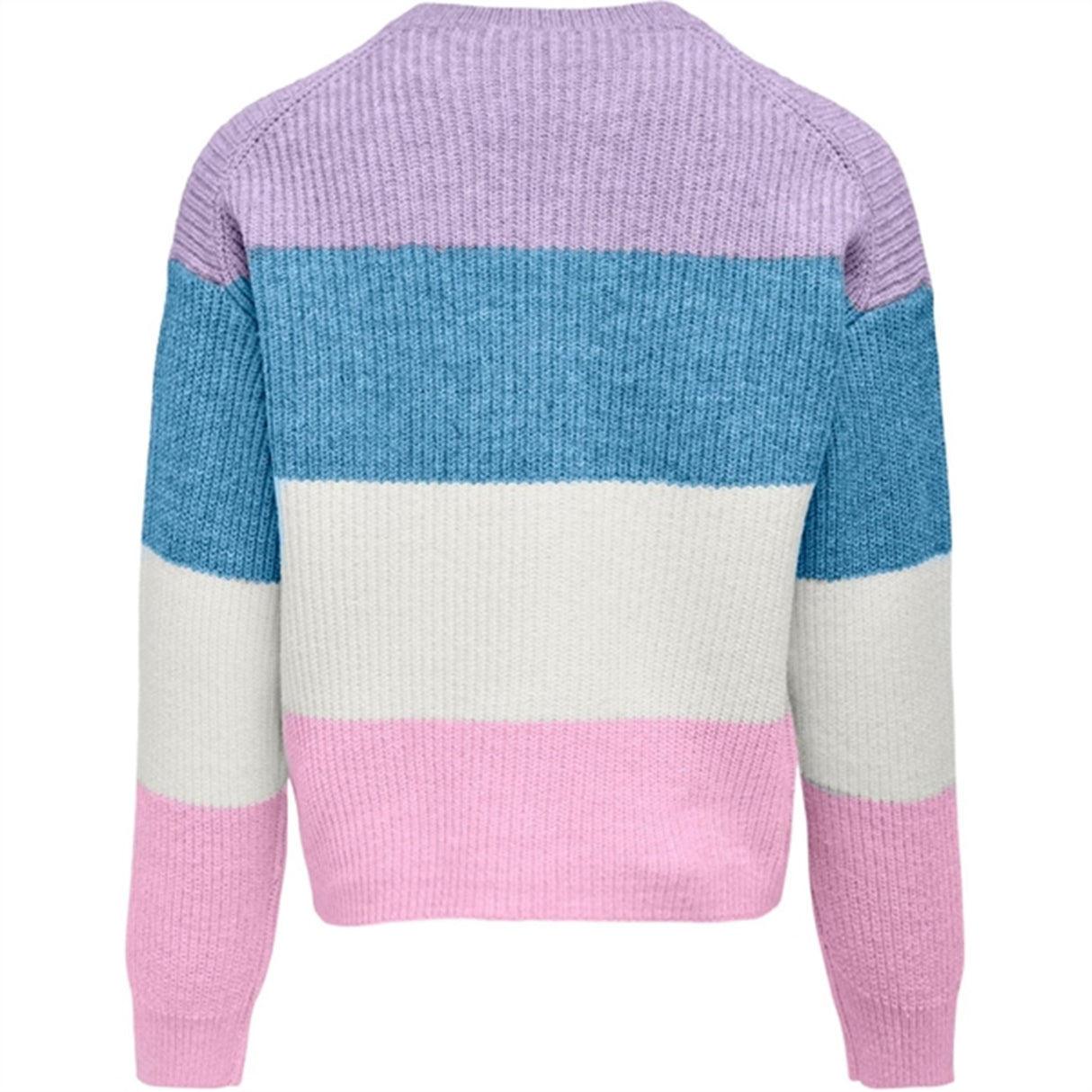 Kids ONLY Pastel Lilac Sandy Stripe Knit Pullover Noos 2