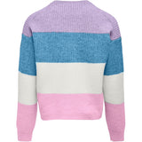 Kids ONLY Pastel Lilac Sandy Stripe Knit Pullover Noos 2