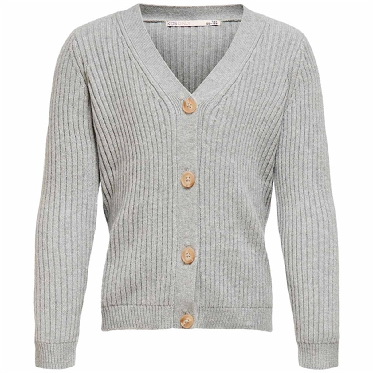 Kids ONLY Light Grey Melange Katia Knit Cardigan