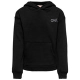 Kids ONLY Black Every Life Small Logo Noos Hoodie