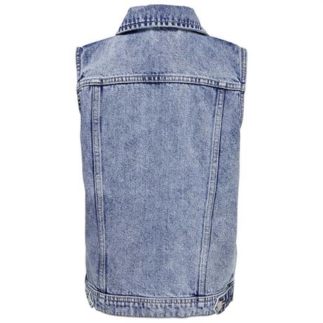 Kids ONLY Light Blue Denim Gekat Vest 2