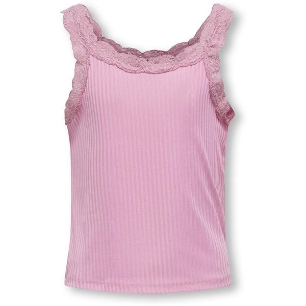 Kids ONLY Begonia Pink Mila Lace Top