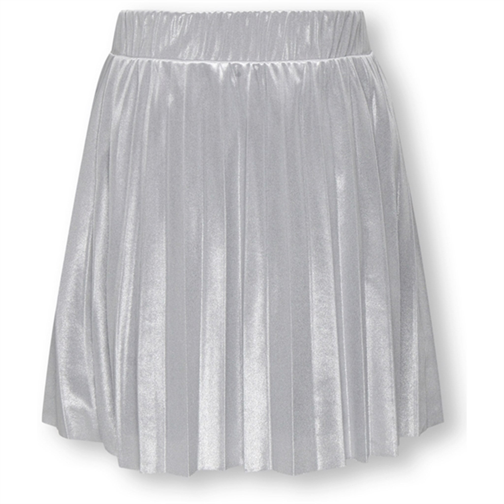 Kids ONLY Silver Metallic Hailey Pleated Skirt 2