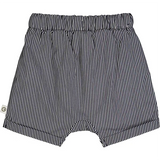 Müsli Balsam Cream/Night Blue Poplin Stripe Shorts 2