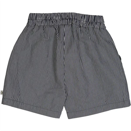 Müsli Balsam Cream/Night Blue Poplin Strip Pocket Shorts 2