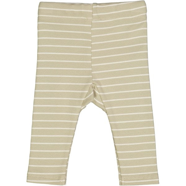 Müsli Desert Green/ Balsam Cream Stripe Rib Pants 2