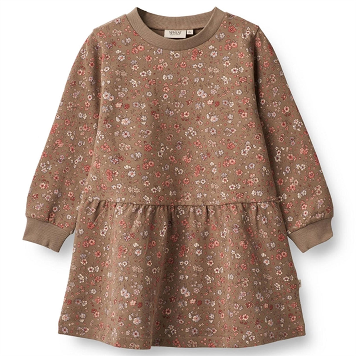 Wheat Cocoa Brown Meadow Zenia Sweat Dress