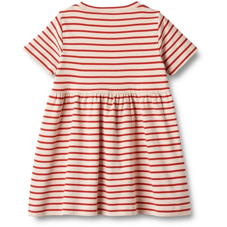 Wheat Red Stripe Jersey Dress Anna 2