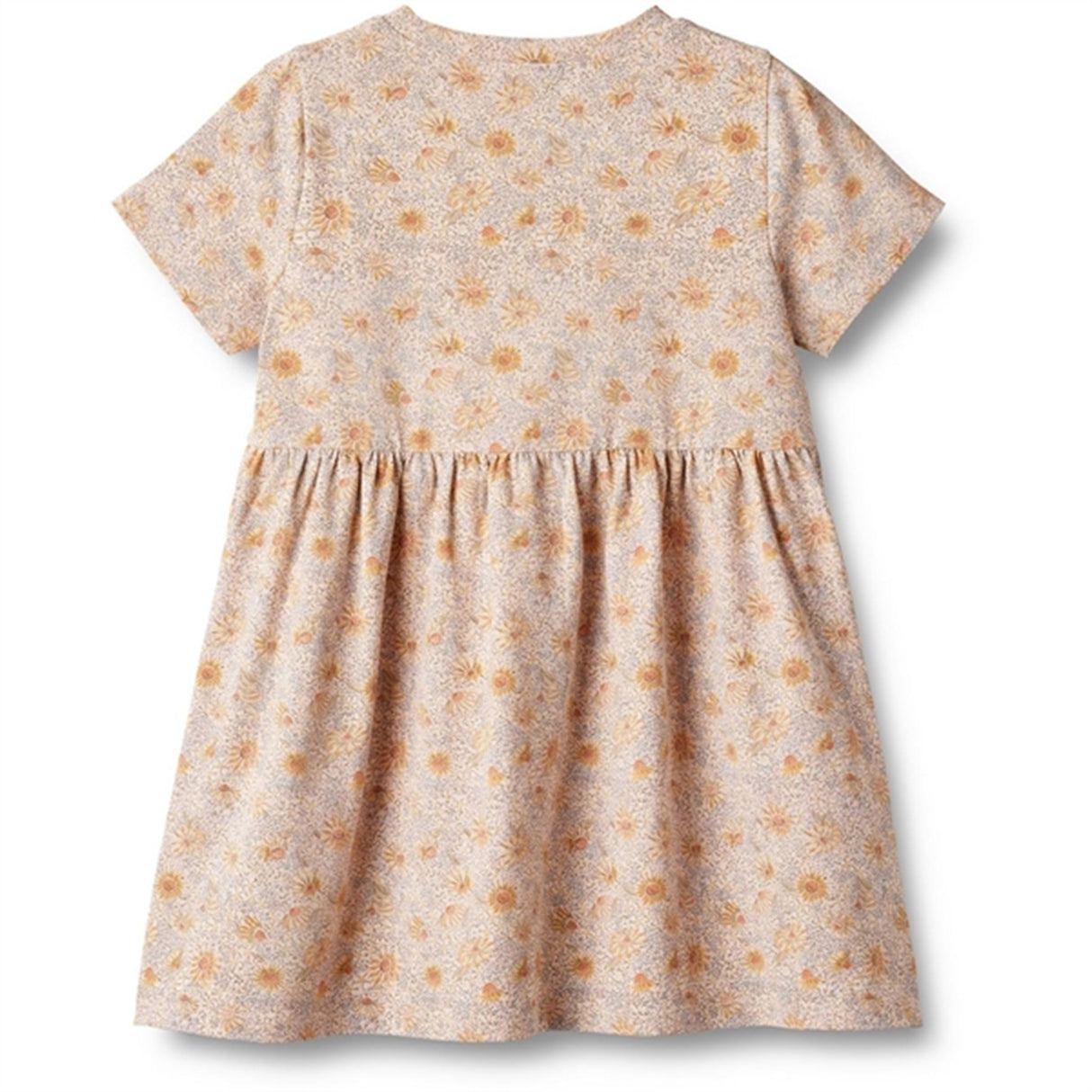 Wheat Coneflowers Jersey Dress Anna 2