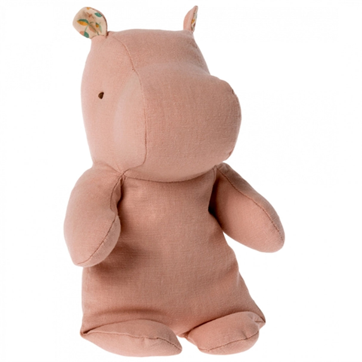 Maileg Safari Friends, Small Hippo - Soft Rose