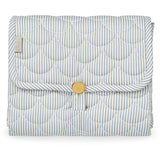 Cam Cam Copenhagen Quilted Changing Mat Classic Stripes Blue, Praline