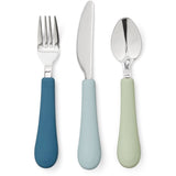 Cam Cam Copenhagen Rainbow Cutlery Set Ocean Mix