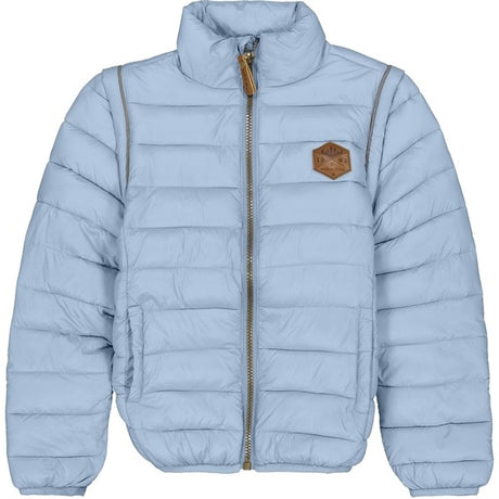 Mikk-Line Nylon Puffer 2 in 1 Jacket Faded Denim