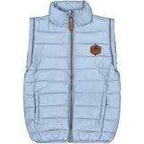 Mikk-Line Nylon Puffer 2 in 1 Jacket Faded Denim 2