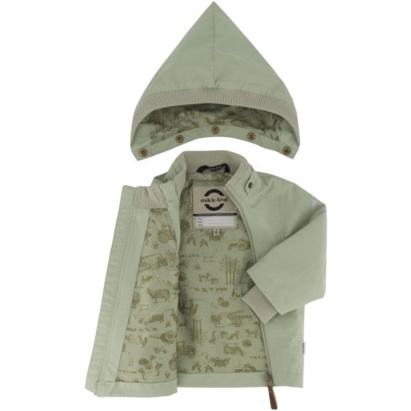 Mikk-Line Polyester Baby Jacket Desert Sage 3