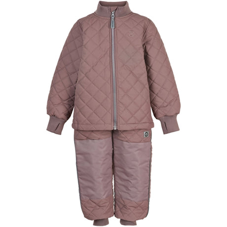 Mikk-Line Thermo Set w. Fleece Twilight Mauve