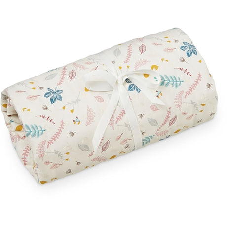 Cam Cam Copenhagen Baby Blanket Pressed Leaves Rose