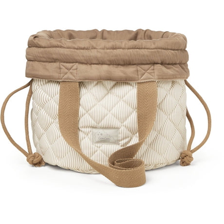 Cam Cam Copenhagen Project Bag Classic Stripes Camel