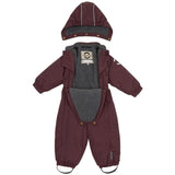 Mikk-Line Snow Suit Solid Huckleberry 3