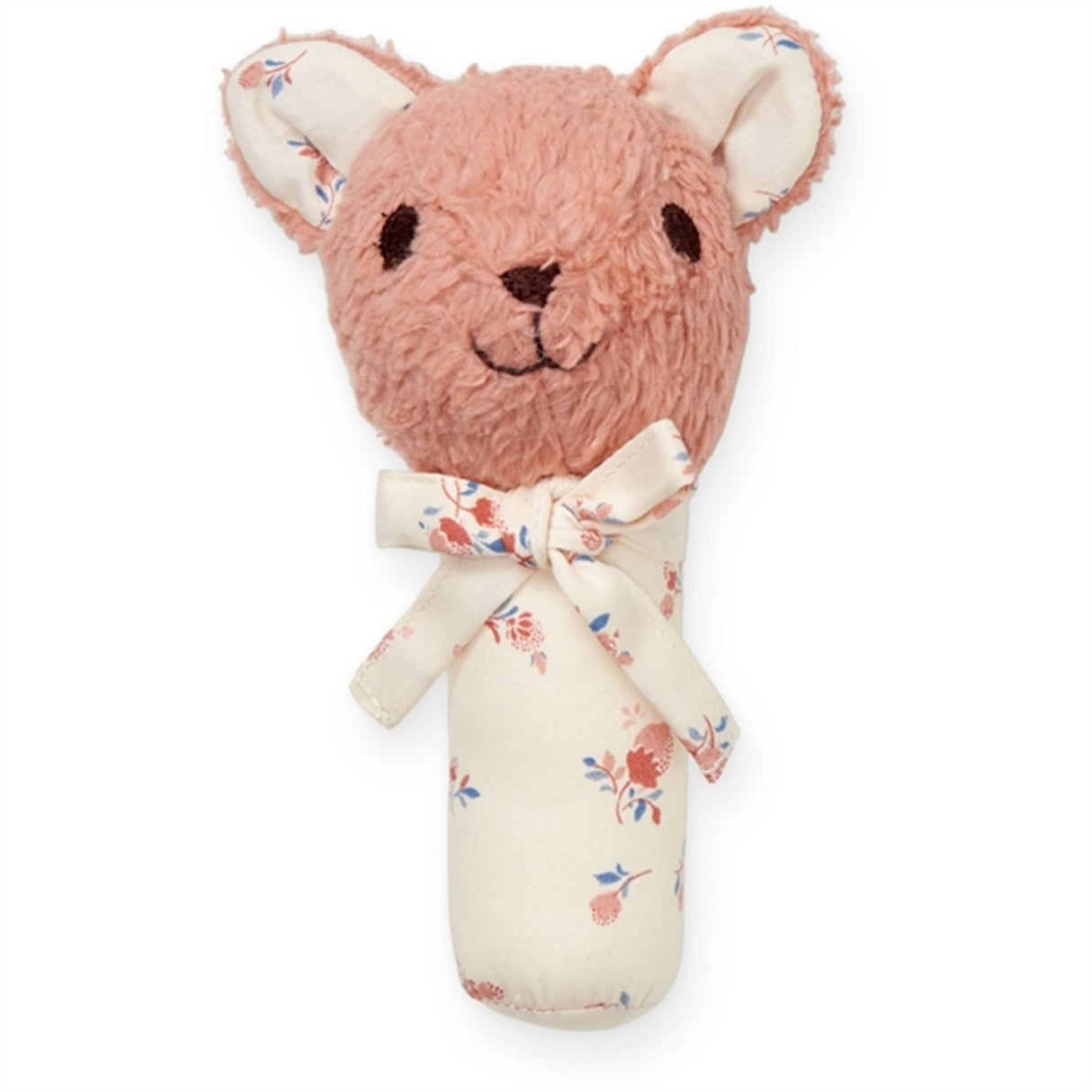 Cam Cam Copenhagen Bear Rattle Petite Sorbet