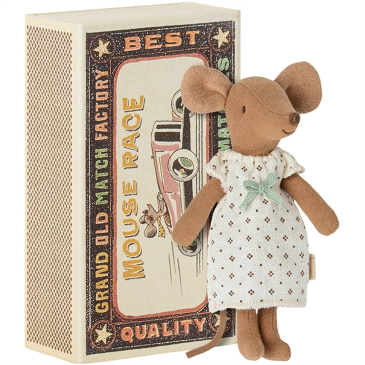 Maileg Big Sister Mouse in a Matchbox