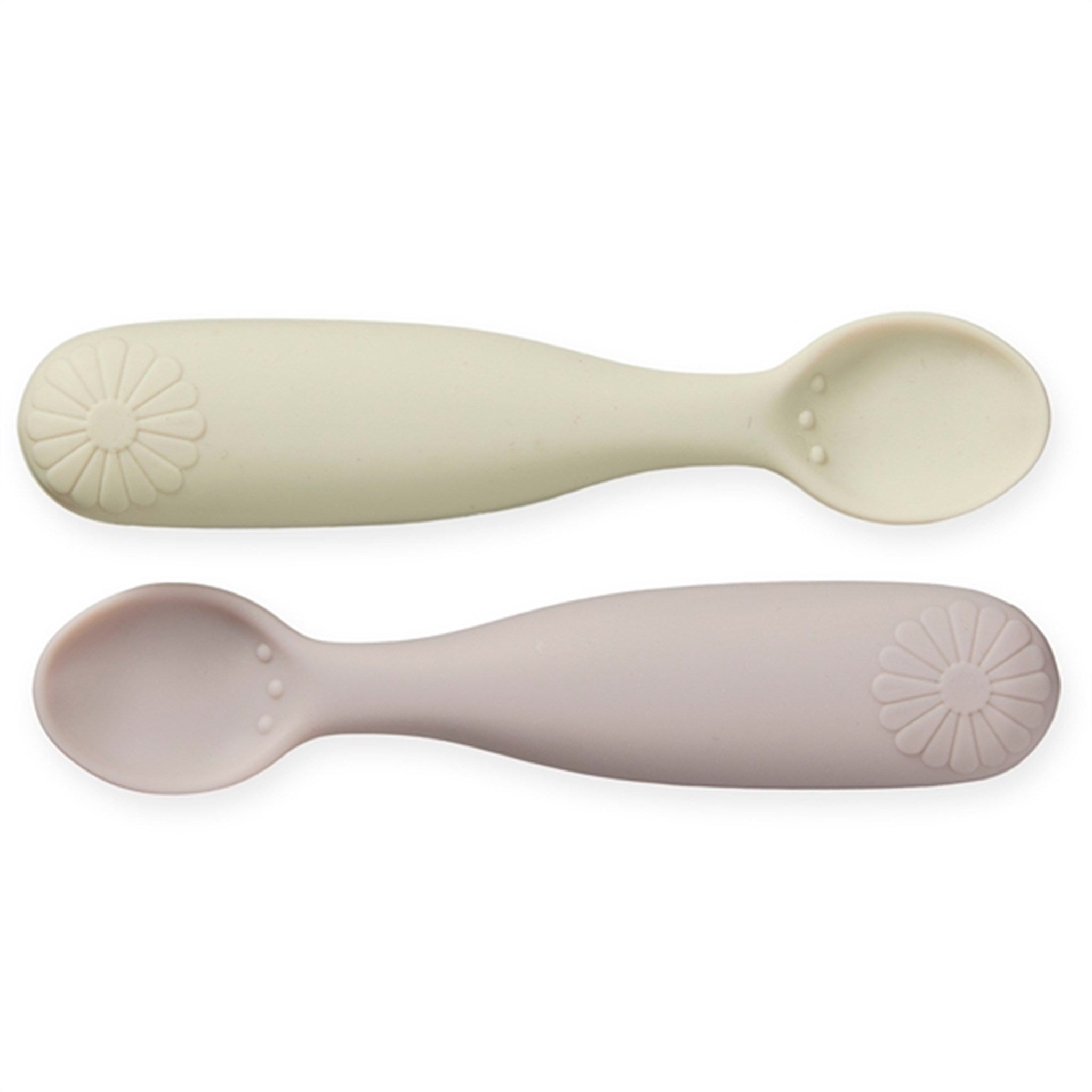 Cam Cam Copenhagen Silicone Spoons 2- pack Flower Earth Mix