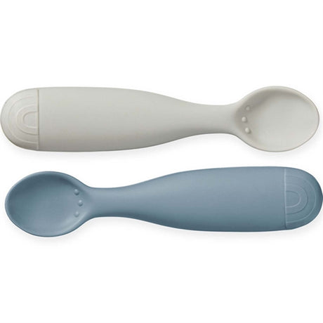 Cam Cam Copenhagen Silicone Spoons 2- pack Rainbow Midnight Mix