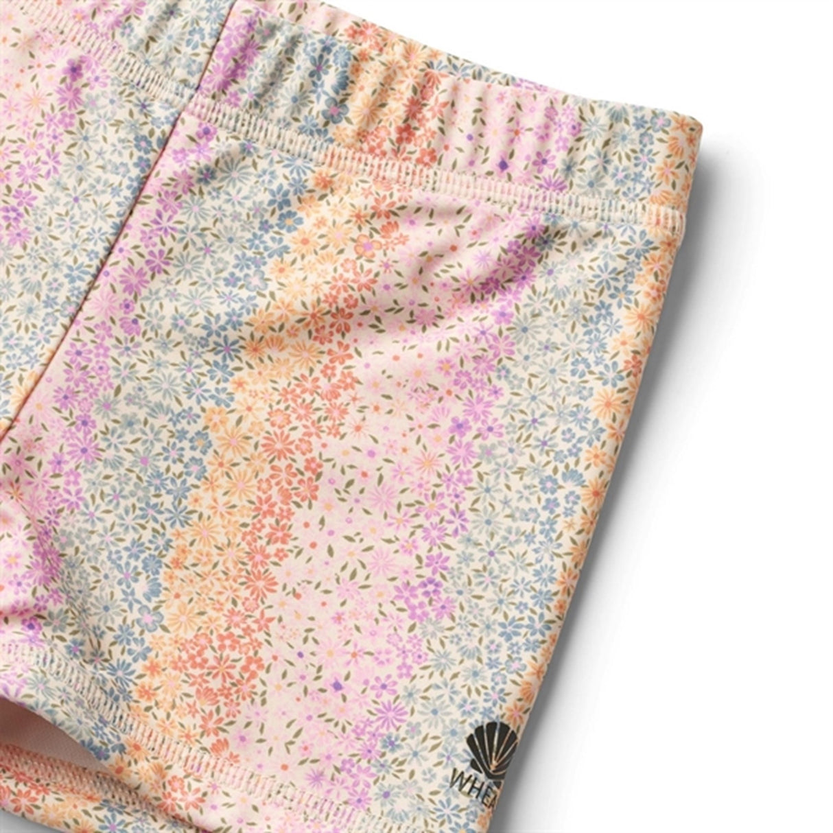 Wheat Rainbow Flowers Swim Shorts Niki 3