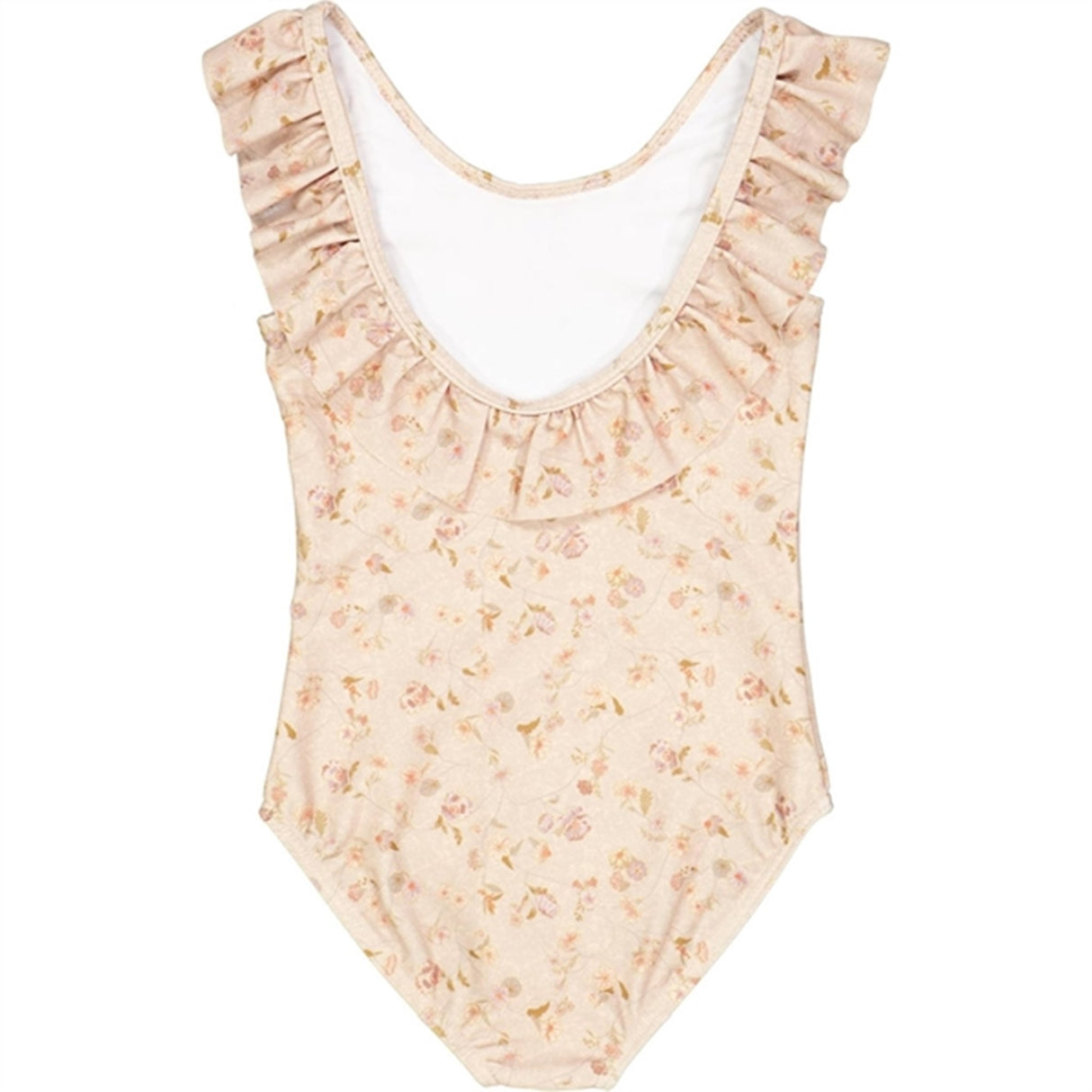 Wheat Purple Poppy Flowers Marie-Louise Swimsuit 3