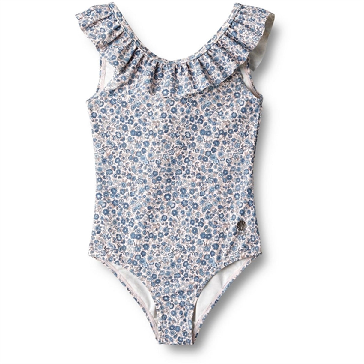 Wheat Blue Flower Meadow Swimsuit Marie-Louise