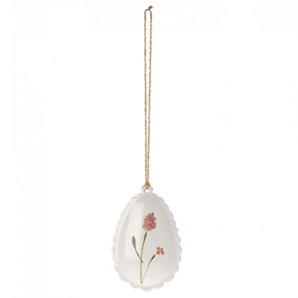 Maileg Easter Egg Ornament - Rose Wave