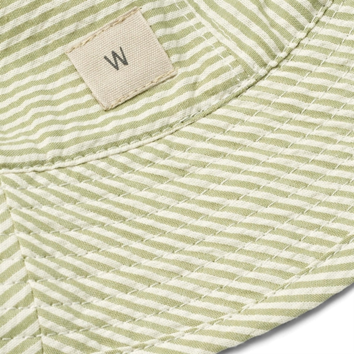 Wheat Green Stripe Bucket Hat Alec 2