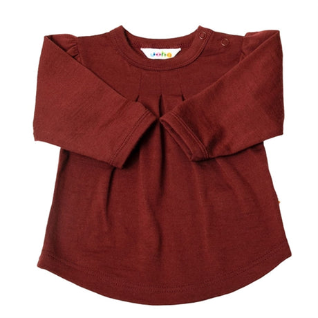 Joha Wool Bordeaux Blouse