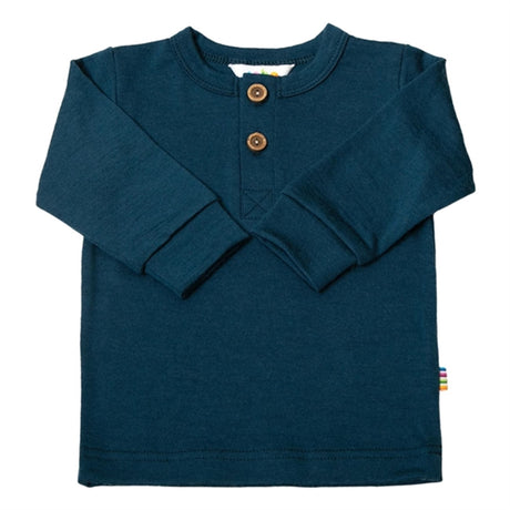 Joha Wool Dark Blue Blouse