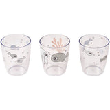 Done by Deer Yummi Mini Glass Sea Friends 3-pack Powder