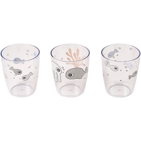 Done by Deer Yummi Mini Glass Sea Friends 3-pack Powder