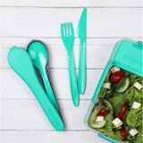 Sistema To Go Cutlery Set Minty teal 2