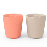 Done by Deer Kiddish Mini Mug 2-pack Croco Sand/Coral