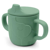 Done by Deer Peekaboo Spout Cup Elphee Green