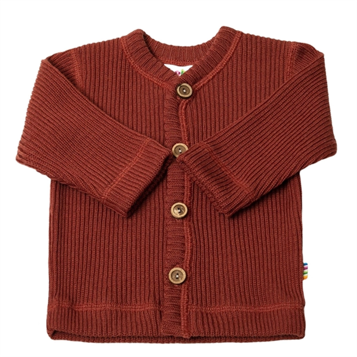 Joha Wool Chili Red Cardigan