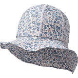 Wheat Blue Flower Meadow UV Sun Hat