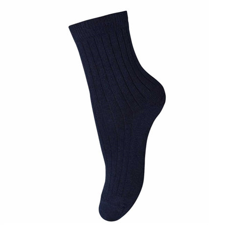 MP 7080 Cotton Plain Socks 8 Black