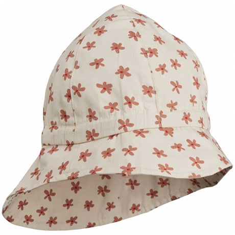 Liewood Sunneva Sun Hat Floral/Sea Shell Mix