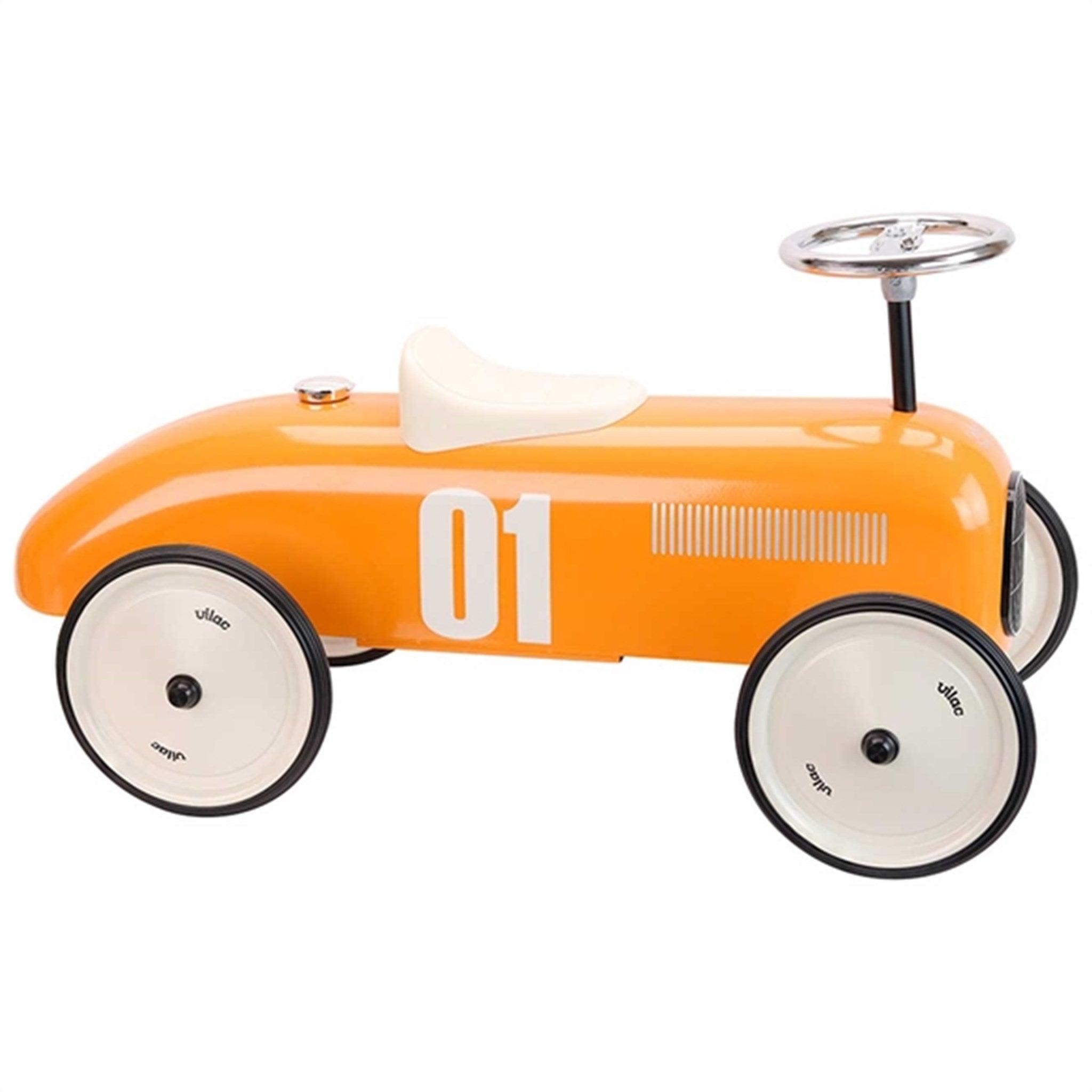 Vilac Walking Car Orange Vintage