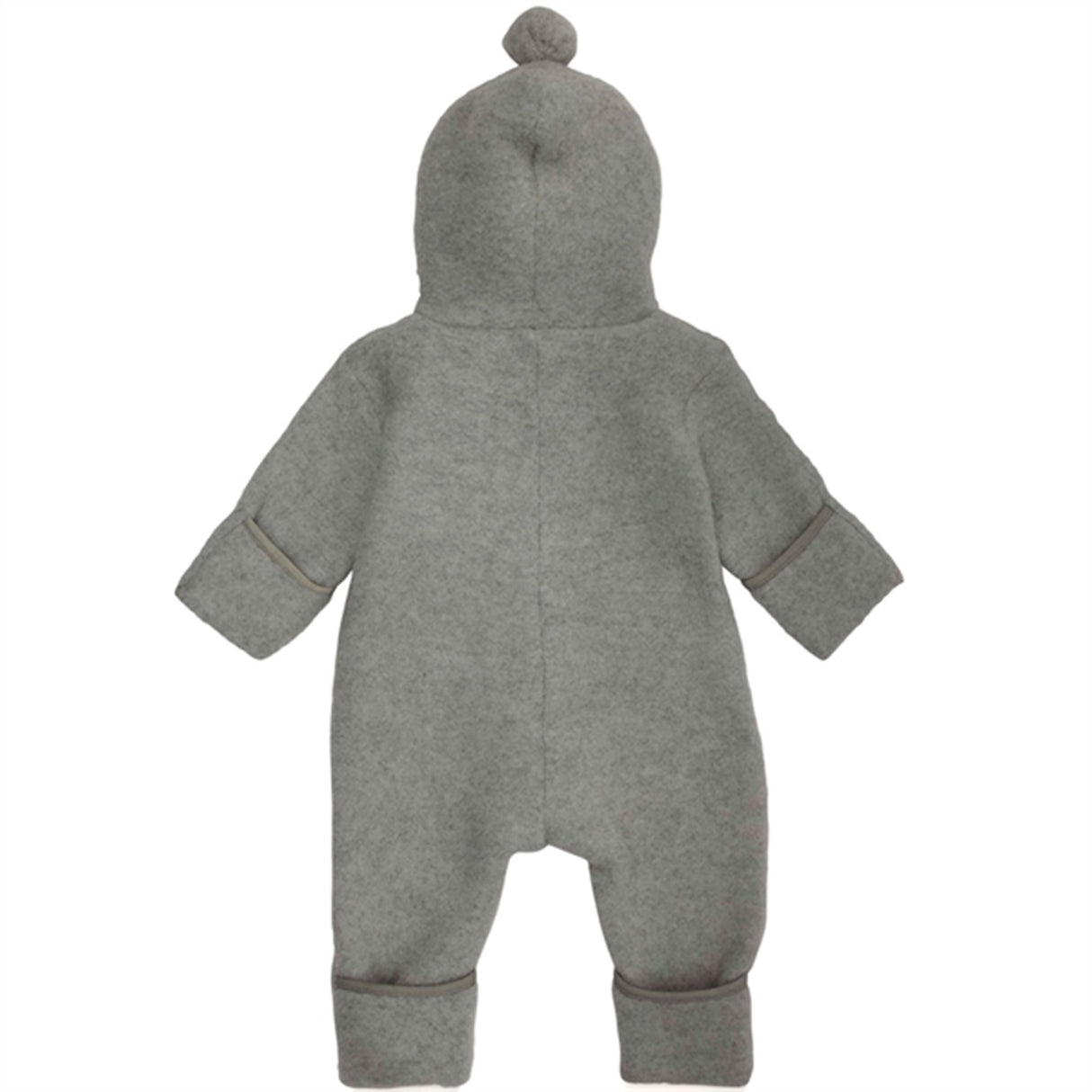 lalaby Grey Melange Teddy Jumpsuit